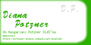 diana potzner business card